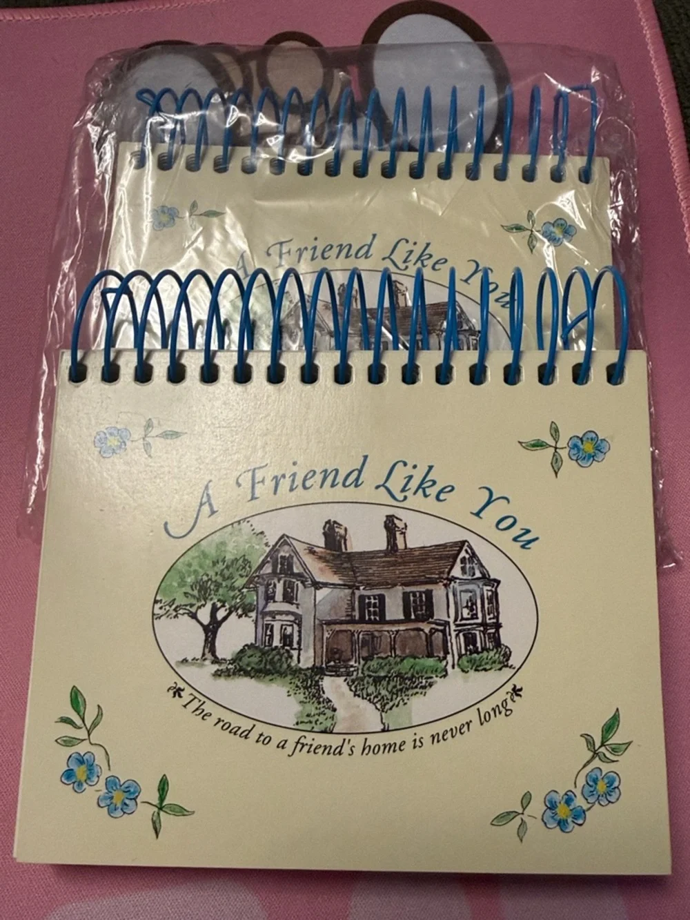 Vintage 1991 A Friend Like You Spiral Friendship Quote Notebook. Brand New.